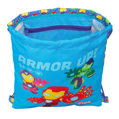 Geantă Rucsac cu Bretele Iron Man Multicolor 26 x 34 x 1 cm - Birou și papetărie, Material școlar și educațional