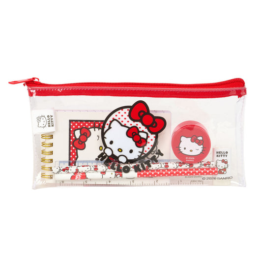 Geantă Universală Hello Kitty Roz 22,5 x 10,5 x 1 cm - Birou și papetărie, Material școlar și educațional