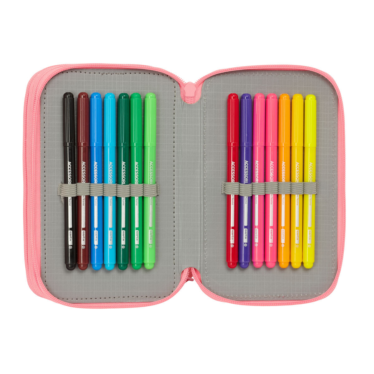 Geantă Universală Vaiana Multicolor 12,5 x 19,5 x 5,5 cm 37 Piese - Birou și papetărie, Material școlar și educațional