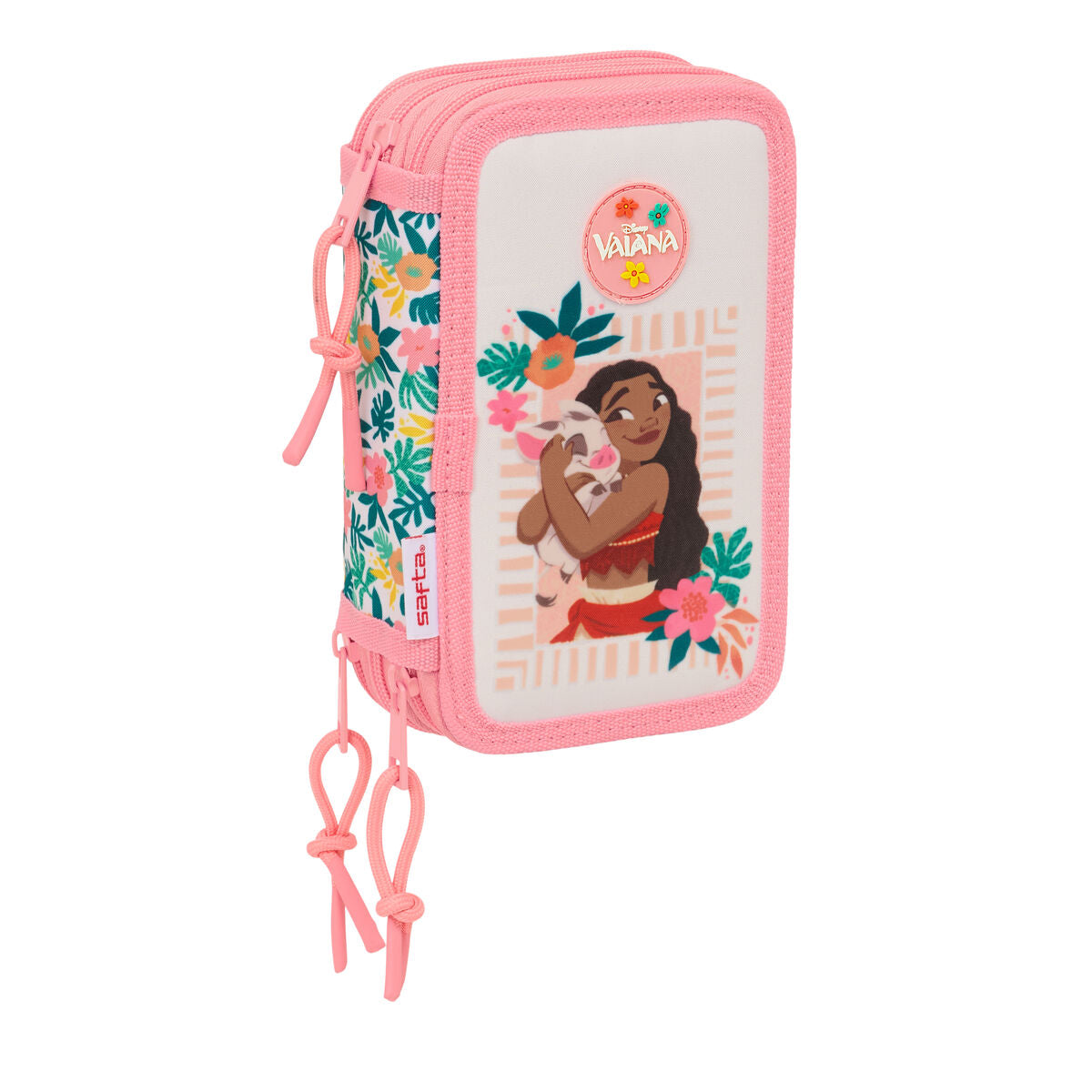 Geantă Universală Vaiana Multicolor 12,5 x 19,5 x 5,5 cm 37 Piese - Birou și papetărie, Material școlar și educațional