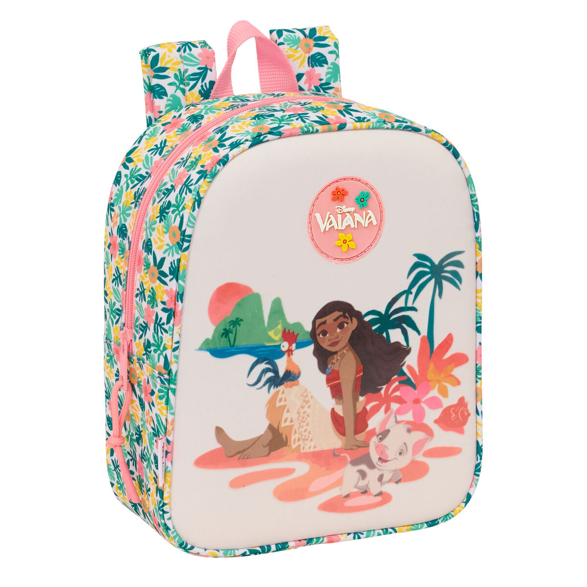Ghiozdan Vaiana Multicolor 22 x 27 x 10 cm - Birou și papetărie, Material școlar și educațional