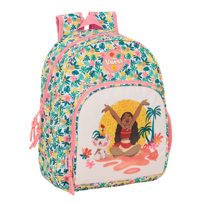 Ghiozdan Vaiana Multicolor 28 x 34 x 10 cm - Birou și papetărie, Material școlar și educațional