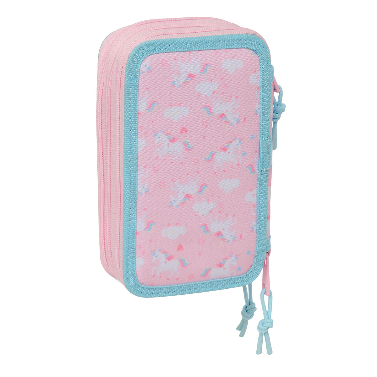 Geantă Universală Glow Lab Roz 12,5 x 19,5 x 5,5 cm 37 Piese - Birou și papetărie, Material școlar și educațional