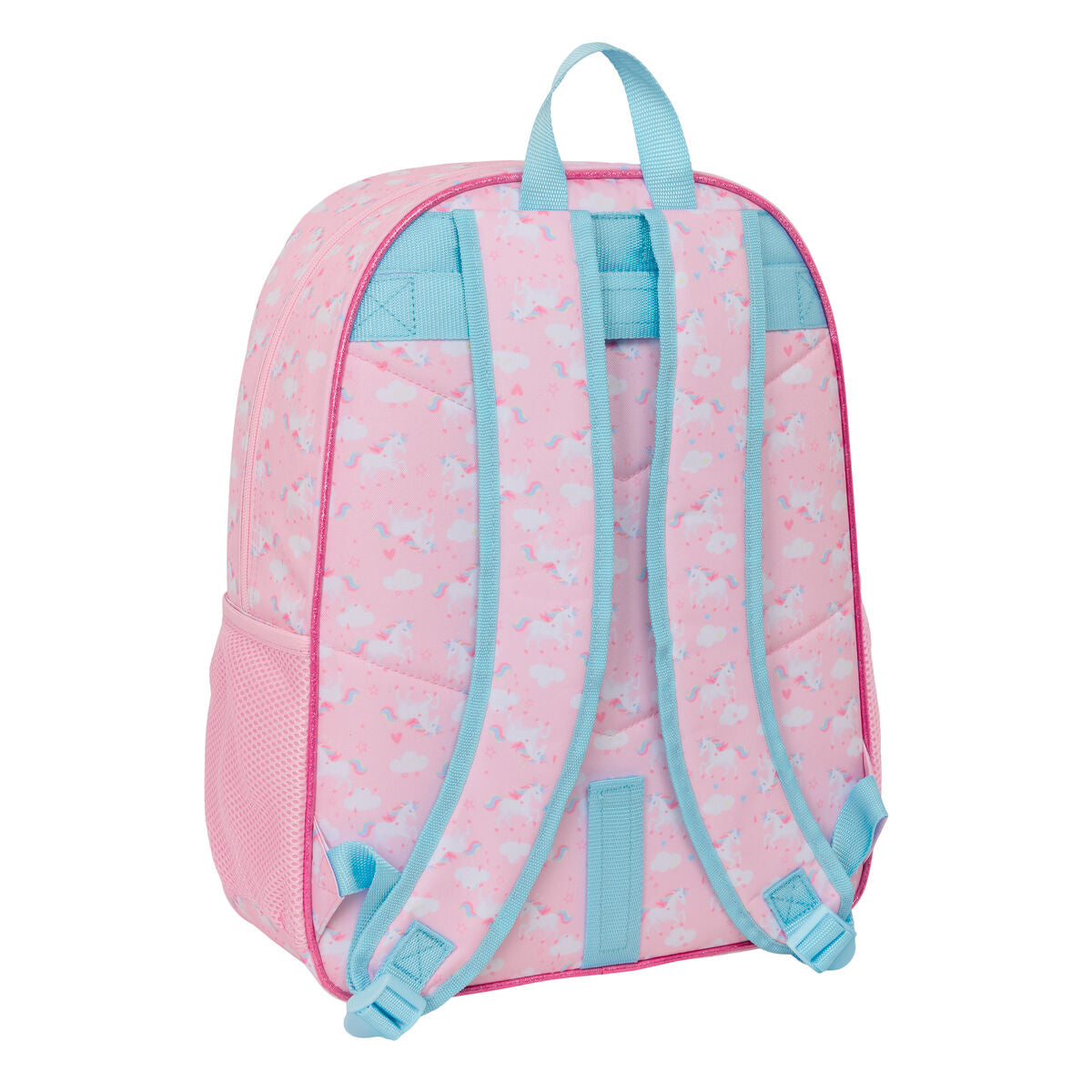 Ghiozdan Glow Lab Roz 33 x 42 x 14 cm - Birou și papetărie, Material școlar și educațional