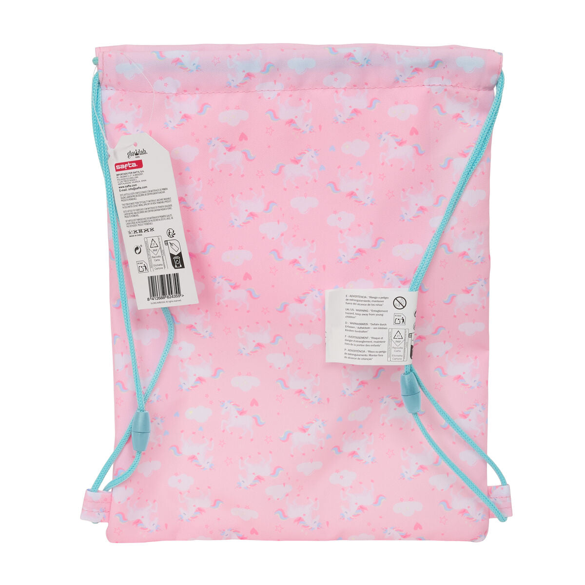 Geantă Rucsac cu Bretele Glow Lab Roz 26 x 34 x 1 cm - Birou și papetărie, Material școlar și educațional