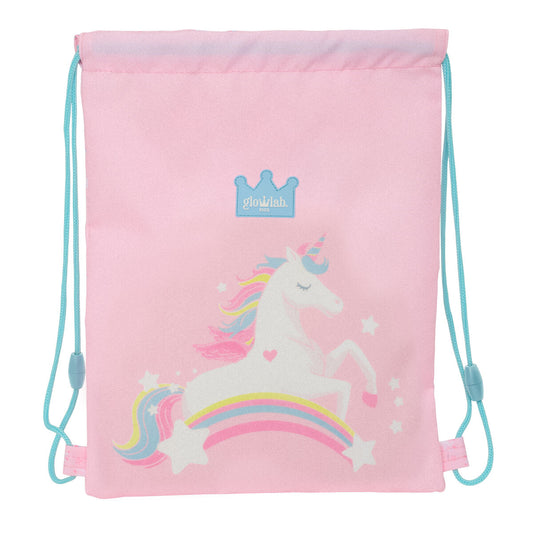 Geantă Rucsac cu Bretele Glow Lab Roz 26 x 34 x 1 cm - Birou și papetărie, Material școlar și educațional