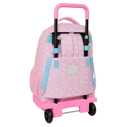 Ghiozdan Glow Lab Roz 33 x 45 x 22 cm - Birou și papetărie, Material școlar și educațional