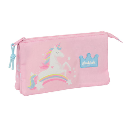 Geantă Universală Glow Lab Roz 22 x 12 x 3 cm - Birou și papetărie, Material școlar și educațional