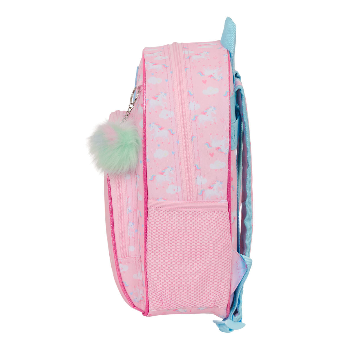 Ghiozdan Glow Lab Roz 28 x 34 x 10 cm - Birou și papetărie, Material școlar și educațional