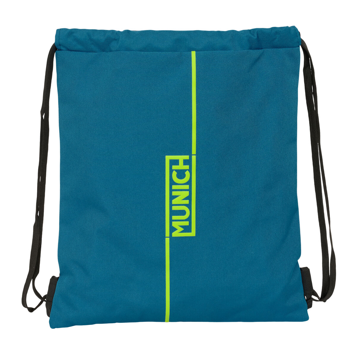 Geantă Rucsac cu Bretele Munich Land Negru Verde 35 x 40 x 1 cm - Birou și papetărie, Material școlar și educațional