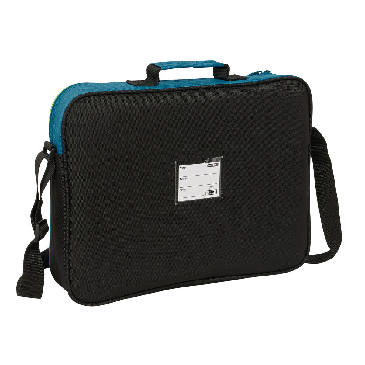 Ghiozdan Munich Land Negru Verde 38 x 28 x 6 cm - Birou și papetărie, Material școlar și educațional