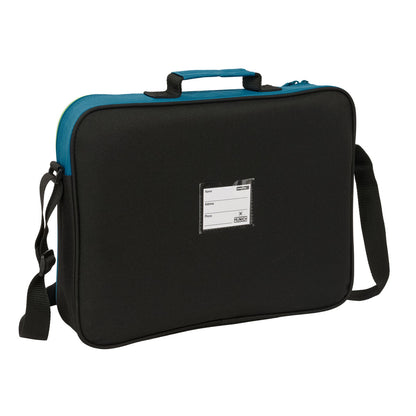 Ghiozdan Munich Land Negru Verde 38 x 28 x 6 cm - Birou și papetărie, Material școlar și educațional
