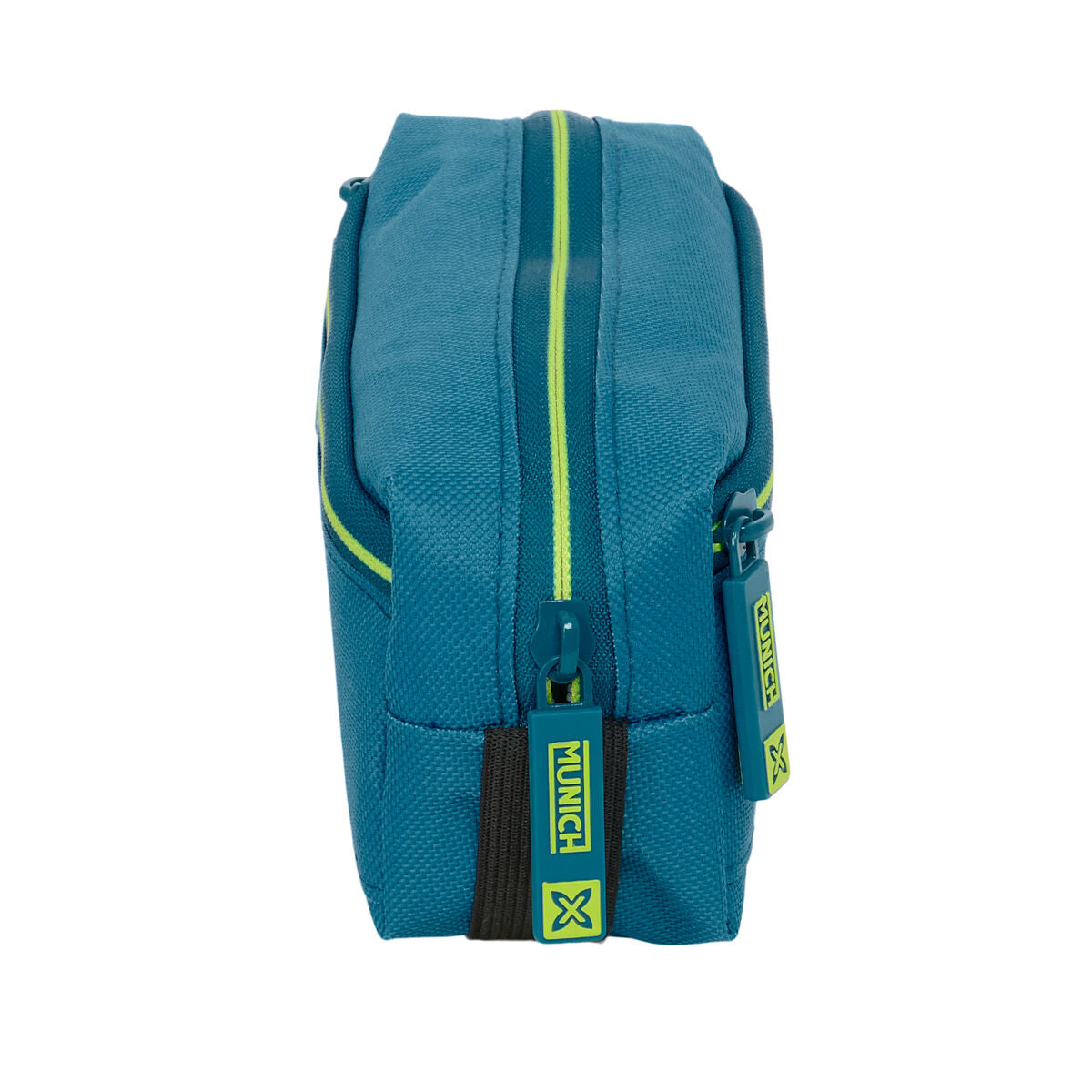 Geantă Universală Munich Land Negru Verde 22 x 8,5 x 6 cm - Birou și papetărie, Material școlar și educațional