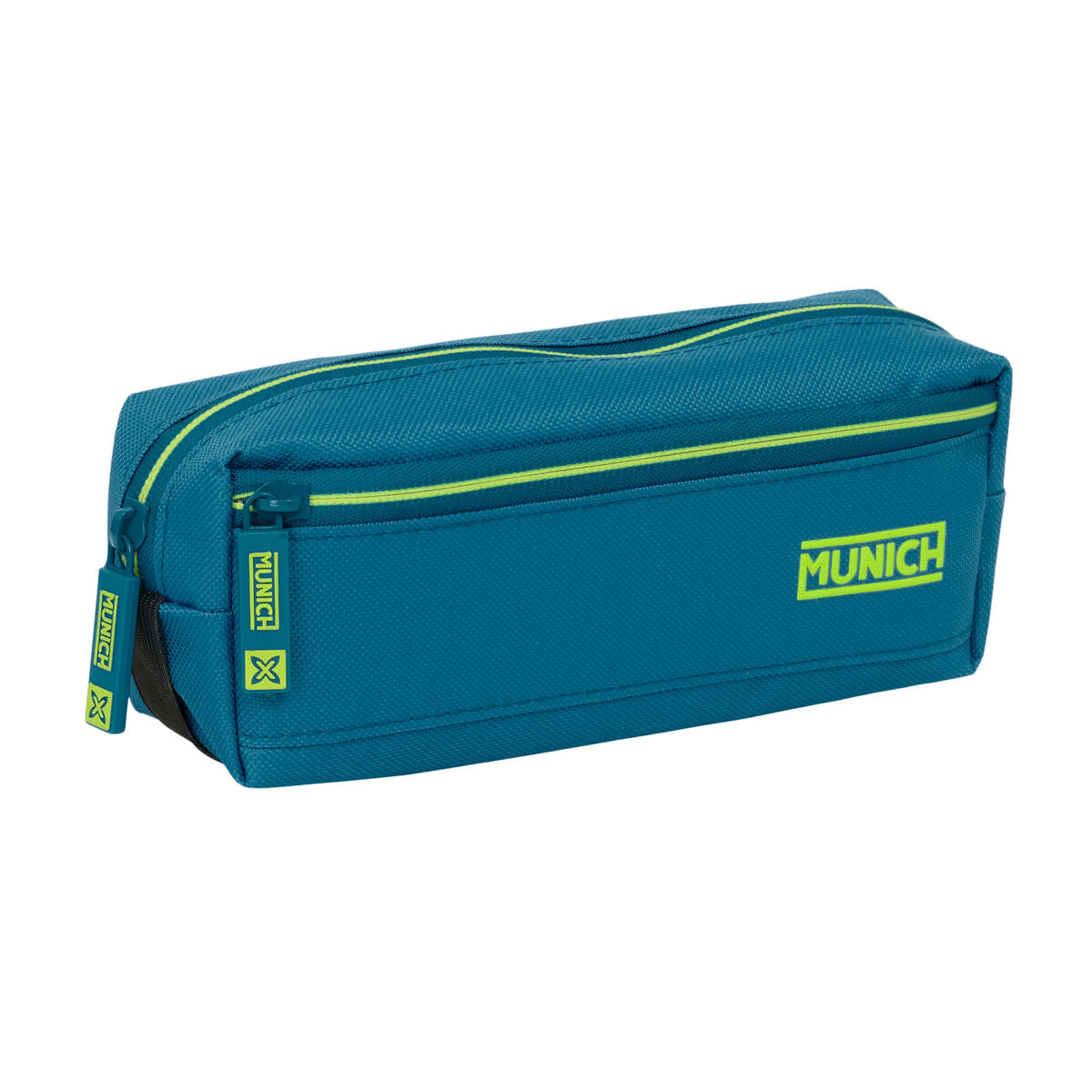 Geantă Universală Munich Land Negru Verde 22 x 8,5 x 6 cm - Birou și papetărie, Material școlar și educațional