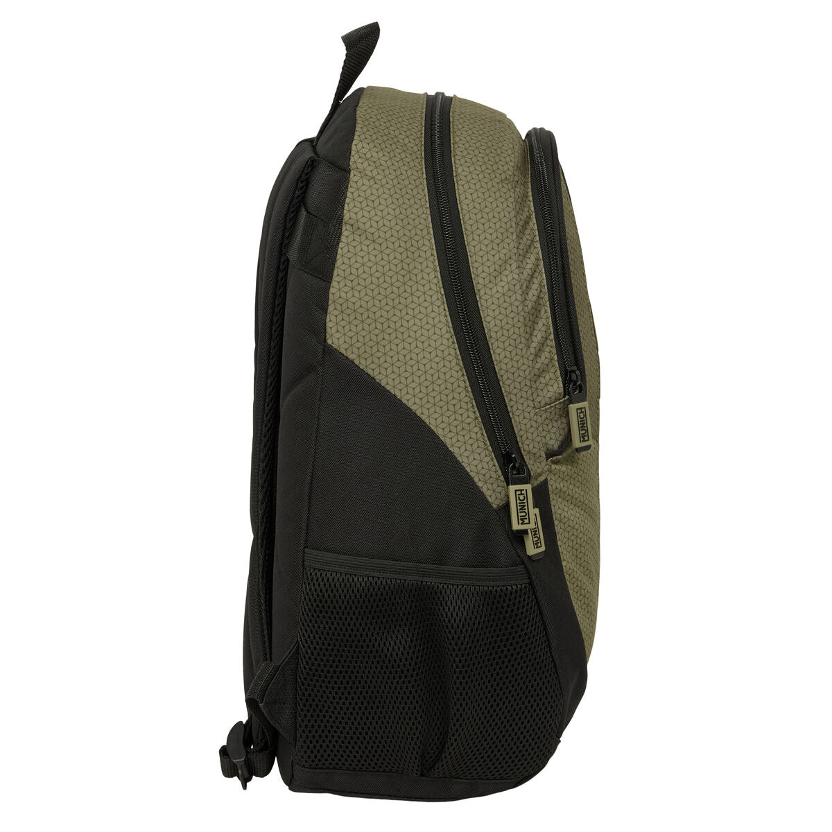 Ghiozdan Munich West Negru Verde 32 x 44 x 16 cm - Birou și papetărie, Material școlar și educațional