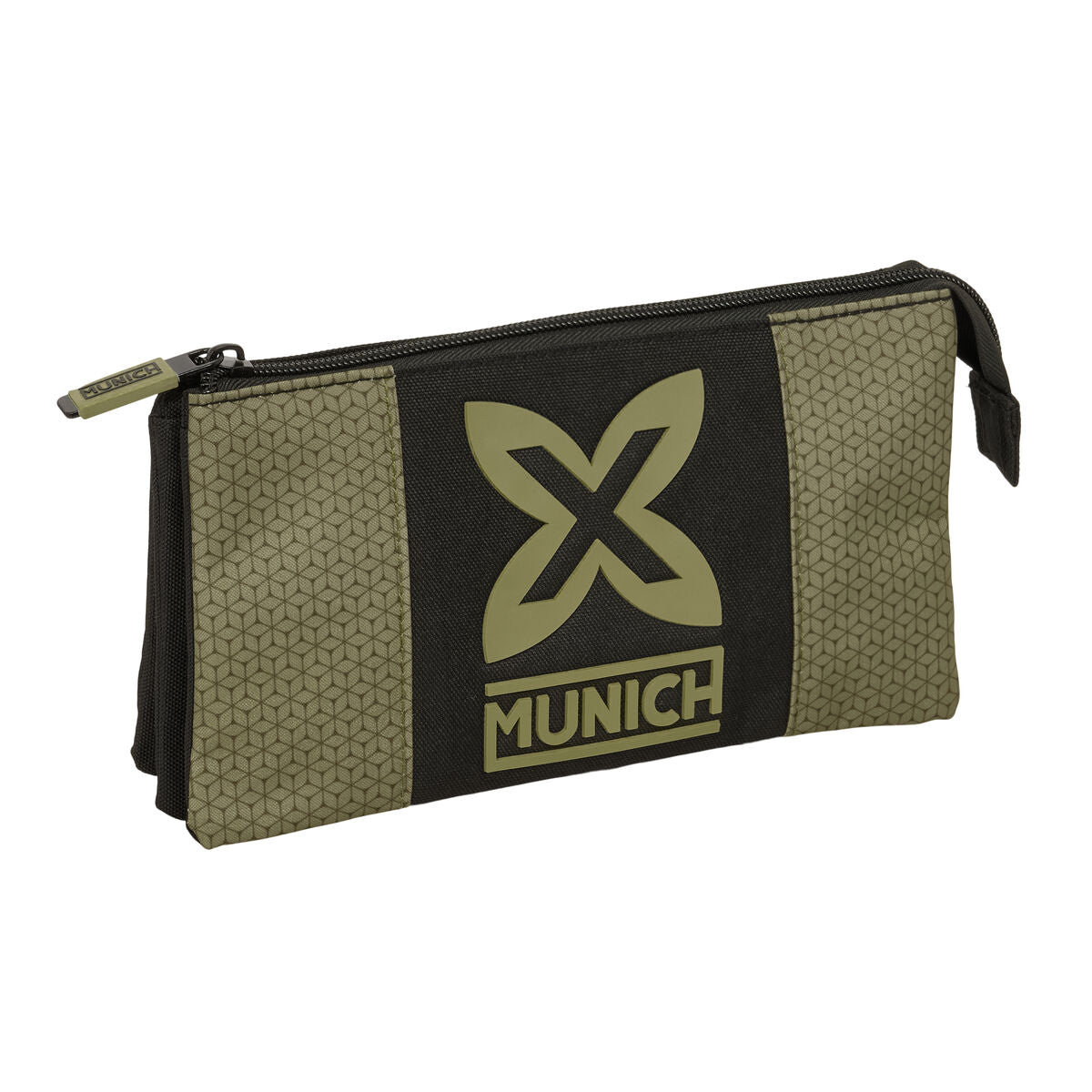 Ghiozdan Munich West Negru Verde 22 x 12 x 3 cm - Birou și papetărie, Material școlar și educațional
