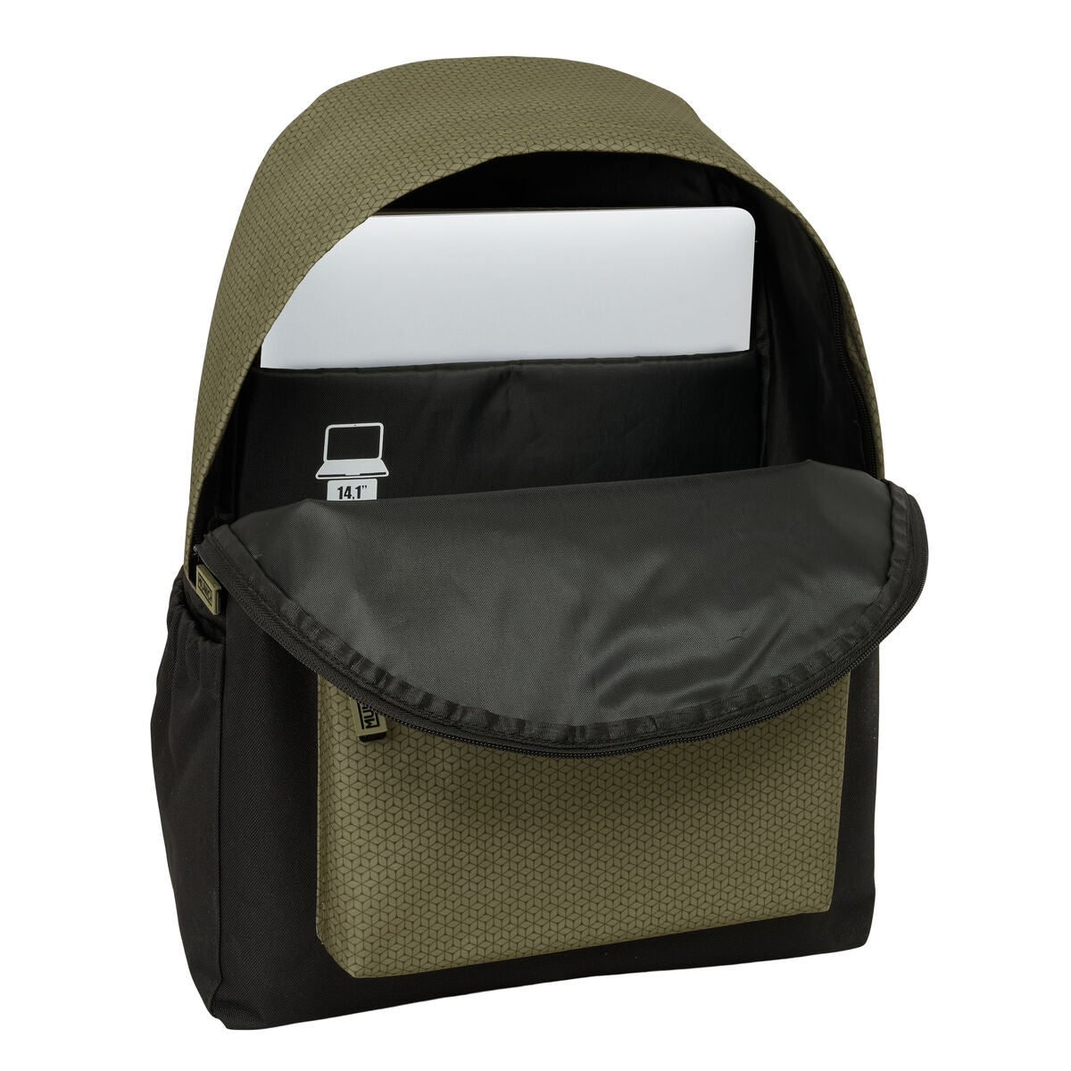 Ghiozdan Munich West Negru Verde 31 x 43 x 13 cm - Birou și papetărie, Material școlar și educațional