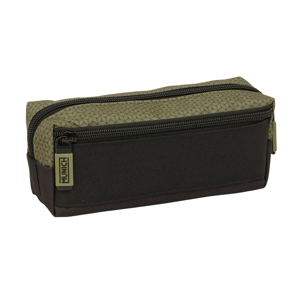 Geantă Universală Munich West Negru Verde 22 x 8,5 x 6 cm - Birou și papetărie, Material școlar și educațional