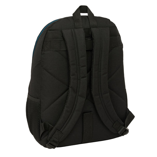 Ghiozdan Munich Road Albastru Negru 32 x 44 x 16 cm - Birou și papetărie, Material școlar și educațional
