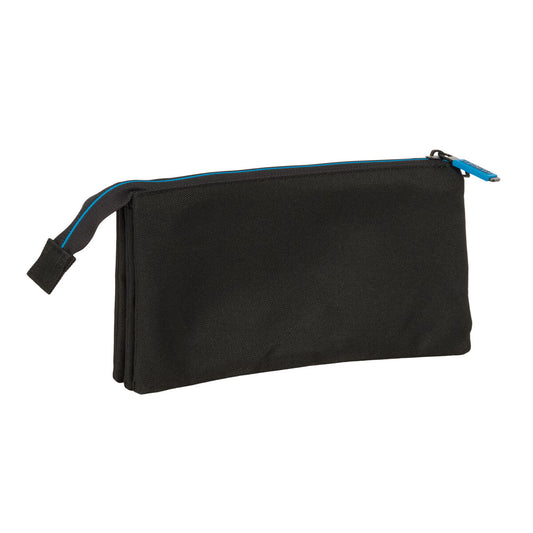 Ghiozdan Munich Road Albastru Negru 22 x 12 x 3 cm - Birou și papetărie, Material școlar și educațional