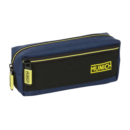 Geantă Universală Munich Track Albastru Negru 22 x 8,5 x 6 cm - Birou și papetărie, Material școlar și educațional