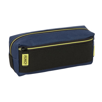 Geantă Universală Munich Track Albastru Negru 22 x 8,5 x 6 cm - Birou și papetărie, Material școlar și educațional