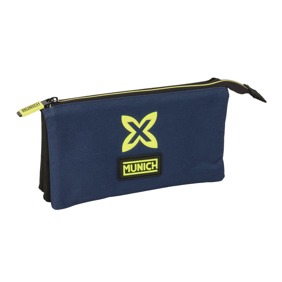 Ghiozdan Munich Track Albastru Negru 22 x 12 x 3 cm - Birou și papetărie, Material școlar și educațional