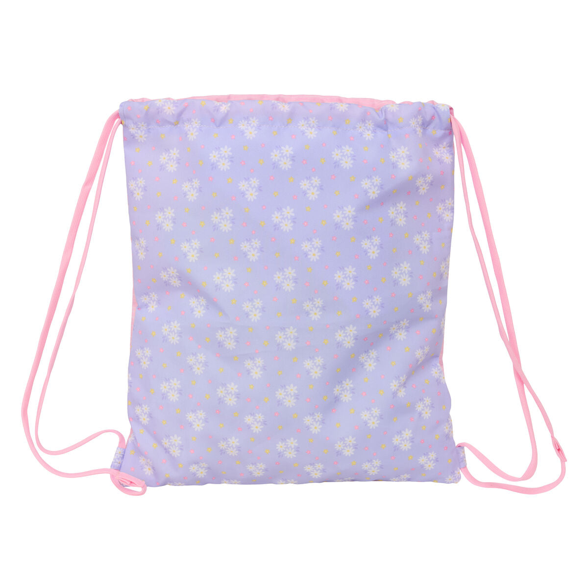 Geantă Rucsac cu Bretele Safta Bouquet Roz Liliachiu 35 x 40 x 1 cm - Birou și papetărie, Material școlar și educațional