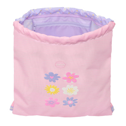 Geantă Rucsac cu Bretele Safta Bouquet Roz Liliachiu 35 x 40 x 1 cm - Birou și papetărie, Material școlar și educațional