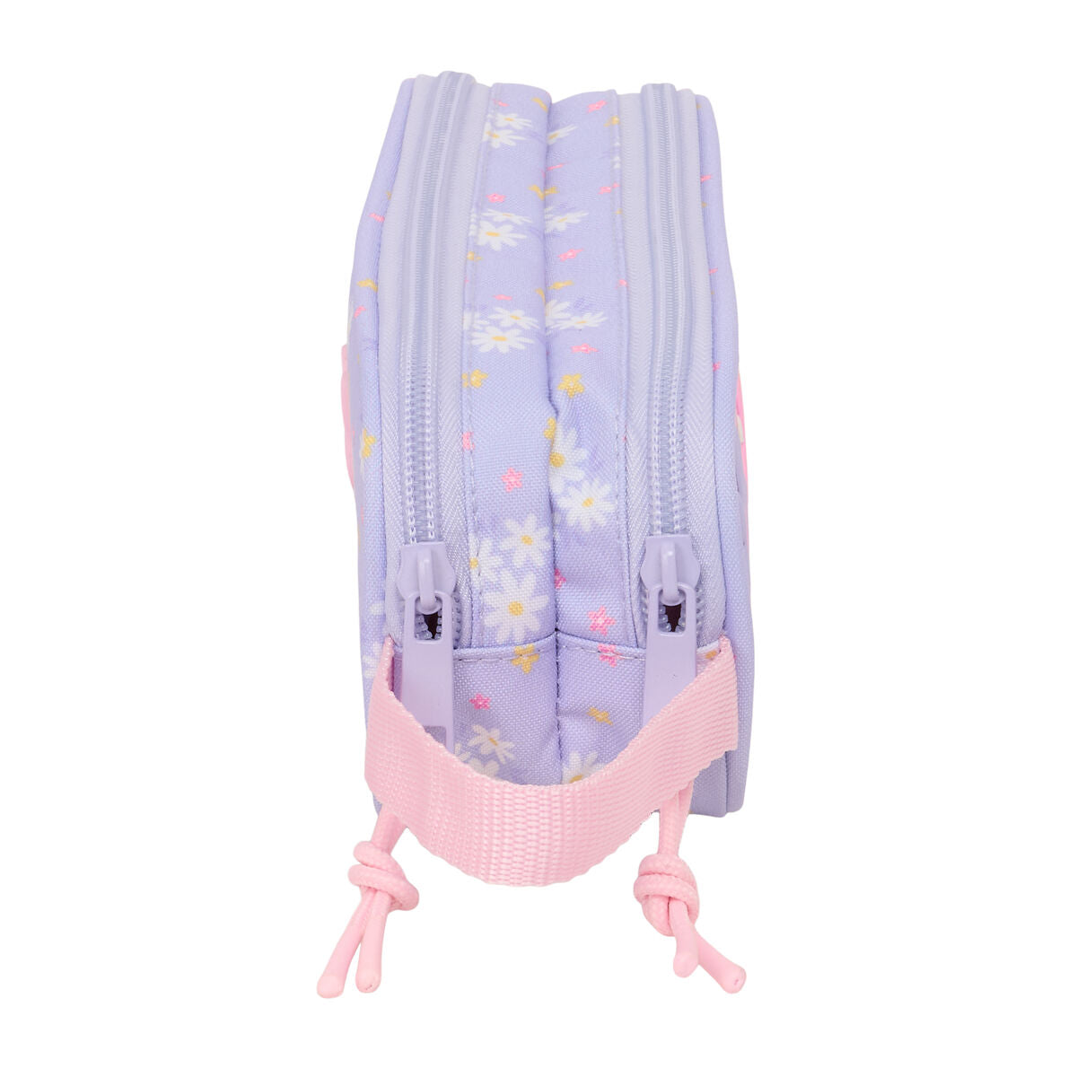 Geantă Universală Safta Bouquet Roz Liliachiu 21 x 8 x 6 cm - Birou și papetărie, Material școlar și educațional