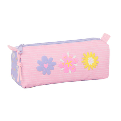 Geantă Universală Safta Bouquet Roz Liliachiu 21 x 8 x 7 cm - Birou și papetărie, Material școlar și educațional