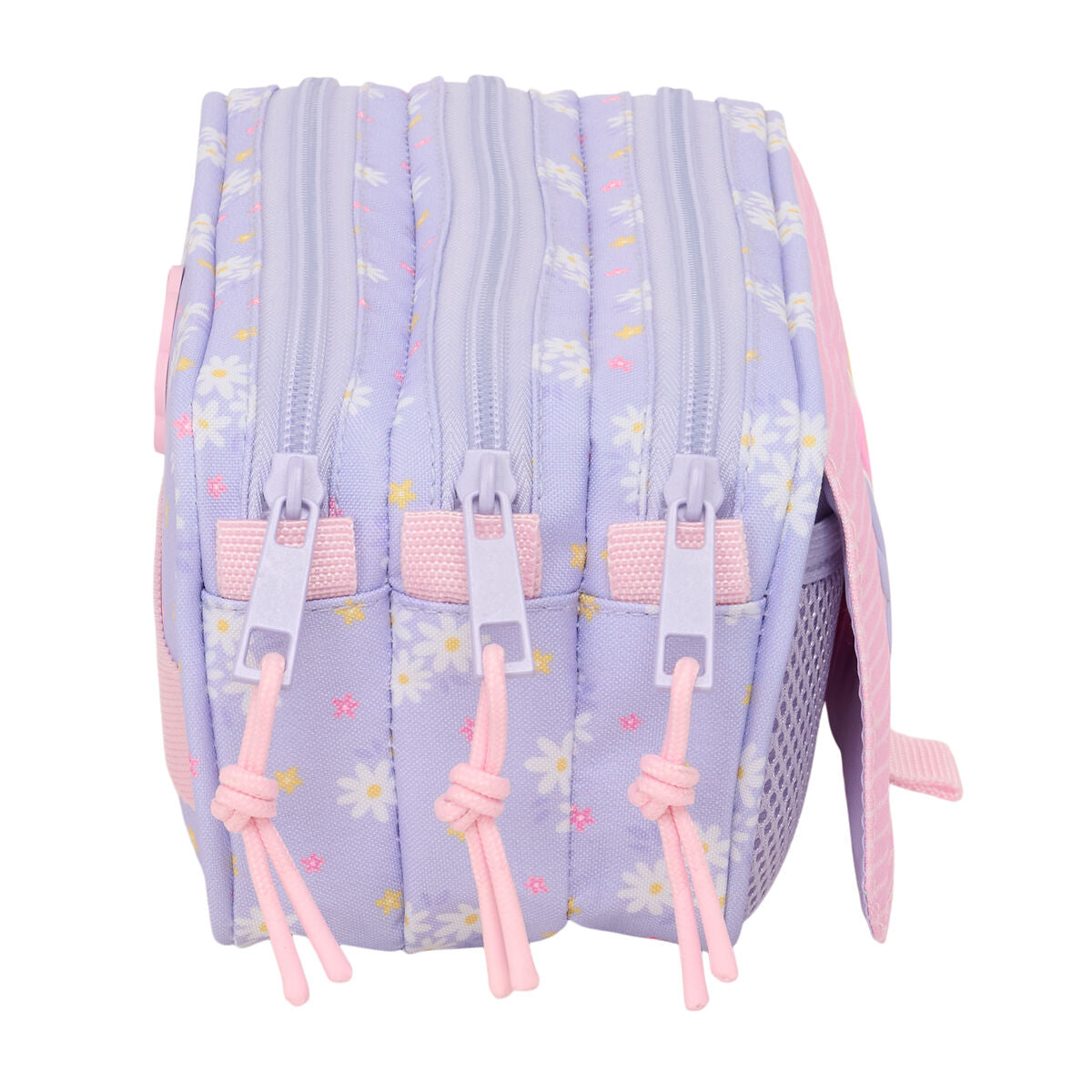 Geantă Universală Safta Bouquet Roz Liliachiu 21,5 x 10 x 8 cm - Birou și papetărie, Material școlar și educațional
