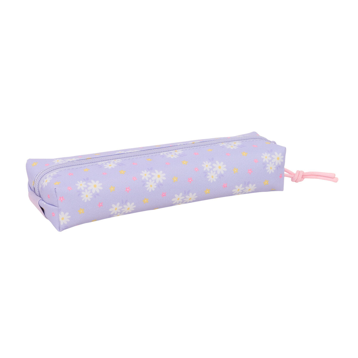 Geantă Universală Safta Bouquet Roz Liliachiu 22 x 4 x 7 cm - Birou și papetărie, Material școlar și educațional