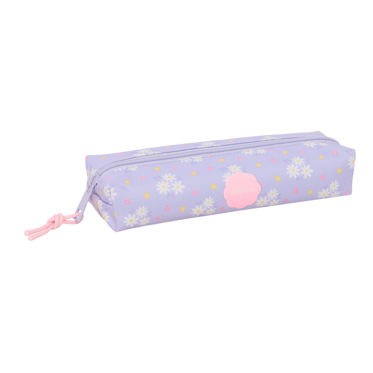 Geantă Universală Safta Bouquet Roz Liliachiu 22 x 4 x 7 cm - Birou și papetărie, Material școlar și educațional