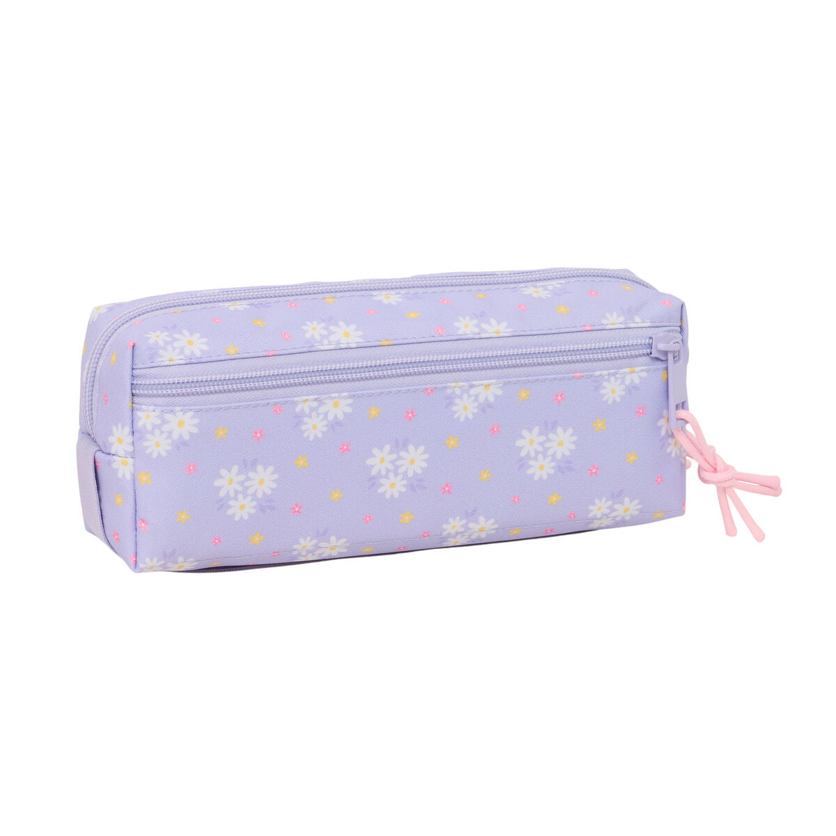 Geantă Universală Safta Bouquet Roz Liliachiu 22 x 8,5 x 6 cm - Birou și papetărie, Material școlar și educațional