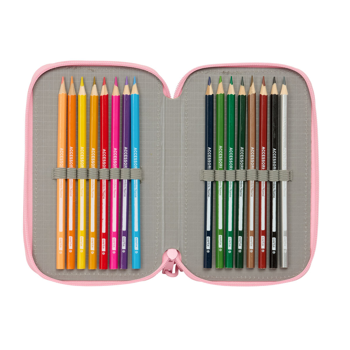 Geantă Universală BlackFit8 Mariposas Multicolor 12,5 x 19,5 x 5,5 cm 37 Piese - Birou și papetărie, Material școlar și educațional
