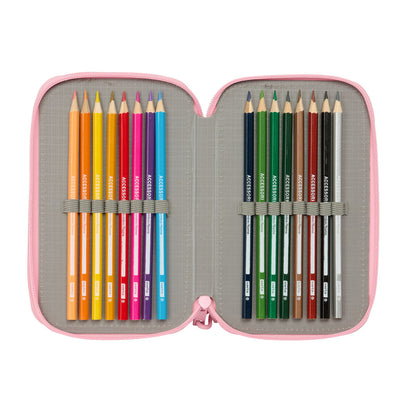 Geantă Universală BlackFit8 Mariposas Multicolor 12,5 x 19,5 x 5,5 cm 37 Piese - Birou și papetărie, Material școlar și educațional