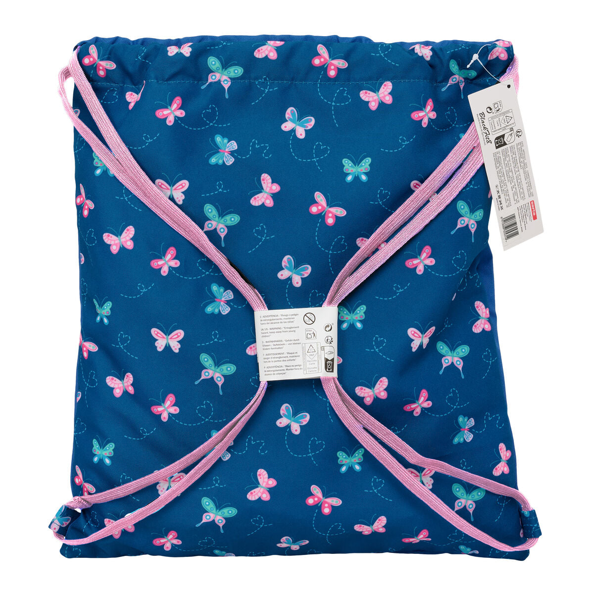 Geantă Rucsac cu Bretele BlackFit8 Mariposas Multicolor 35 x 40 x 1 cm - Birou și papetărie, Material școlar și educațional