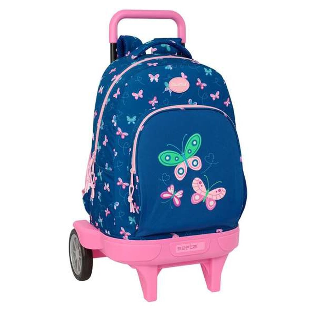 Ghiozdan cu Roți BlackFit8 Mariposas Multicolor 33 x 45 x 22 cm Fluturi - Birou și papetărie, Material școlar și educațional