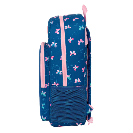 Ghiozdan BlackFit8 Mariposas Multicolor 30 x 46 x 14 cm - Birou și papetărie, Material școlar și educațional
