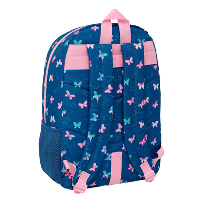 Ghiozdan BlackFit8 Mariposas Multicolor 30 x 46 x 14 cm - Birou și papetărie, Material școlar și educațional