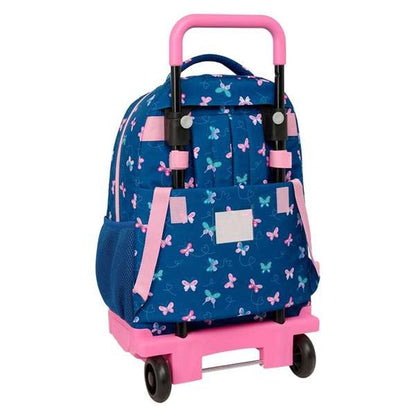 Ghiozdan cu Roți BlackFit8 Mariposas Multicolor 33 x 45 x 22 cm Fluturi - Birou și papetărie, Material școlar și educațional