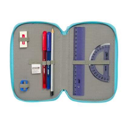 Geantă Universală Moos Fiori Multicolor 12,5 x 19,5 x 5,5 cm 37 Piese - Birou și papetărie, Material școlar și educațional