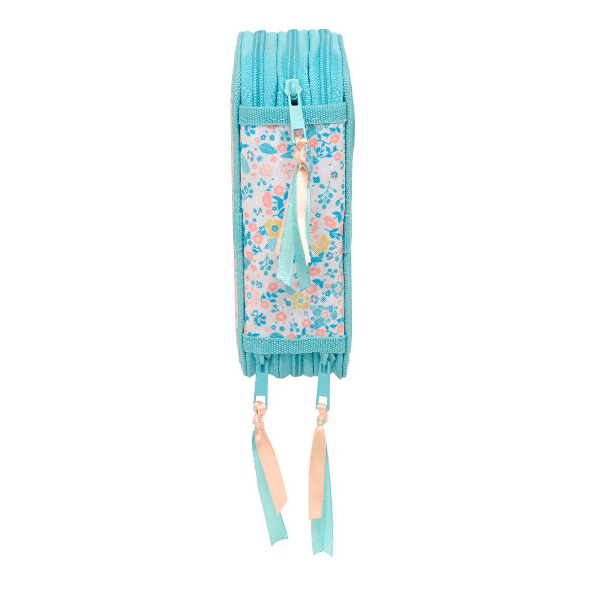 Geantă Universală Moos Fiori Multicolor 12,5 x 19,5 x 5,5 cm 37 Piese - Birou și papetărie, Material școlar și educațional