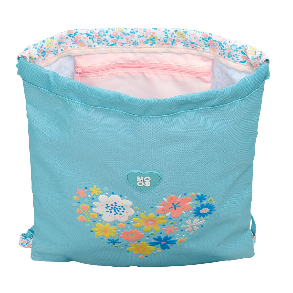 Geantă Rucsac cu Bretele Moos Fiori Multicolor 35 x 40 x 1 cm - Birou și papetărie, Material școlar și educațional