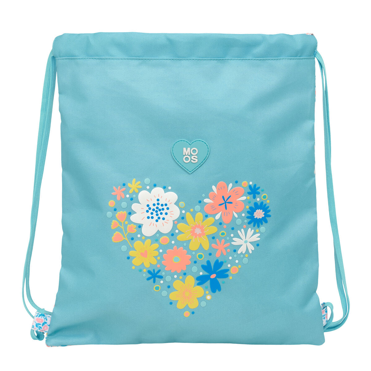 Geantă Rucsac cu Bretele Moos Fiori Multicolor 35 x 40 x 1 cm - Birou și papetărie, Material școlar și educațional