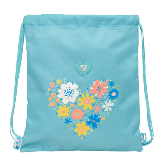 Geantă Rucsac cu Bretele Moos Fiori Multicolor 35 x 40 x 1 cm - Birou și papetărie, Material școlar și educațional