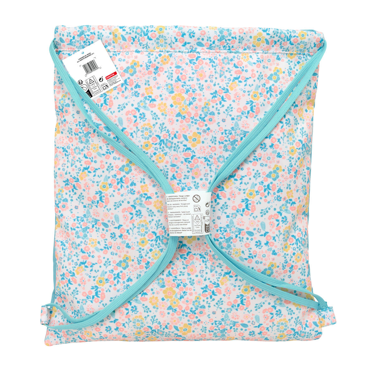 Geantă Rucsac cu Bretele Moos Fiori Multicolor 35 x 40 x 1 cm - Birou și papetărie, Material școlar și educațional