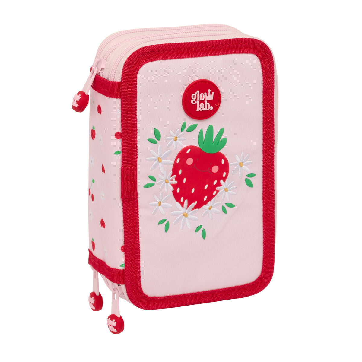 Geantă Universală Glow Lab Frutitas 12,5 x 19,5 x 5,5 cm 37 Piese - Birou și papetărie, Material școlar și educațional