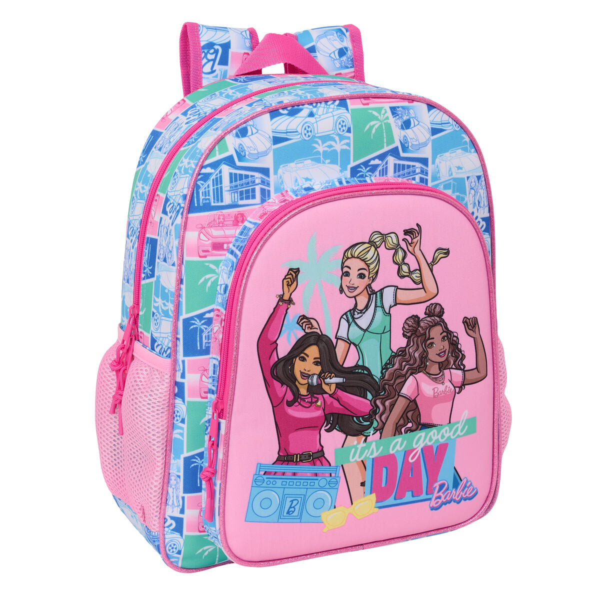 Ghiozdan Barbie Multicolor 32 x 38 x 12 cm - Birou și papetărie, Material școlar și educațional